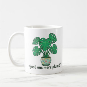 De Café Taza Monstera Linda Solo Una Planta Más