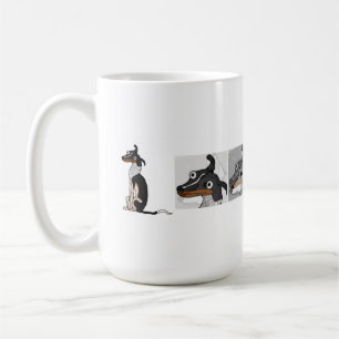 De Café Taza Morphing del perro simple