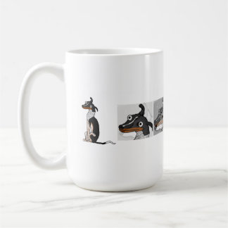 De Café Taza Morphing del perro simple