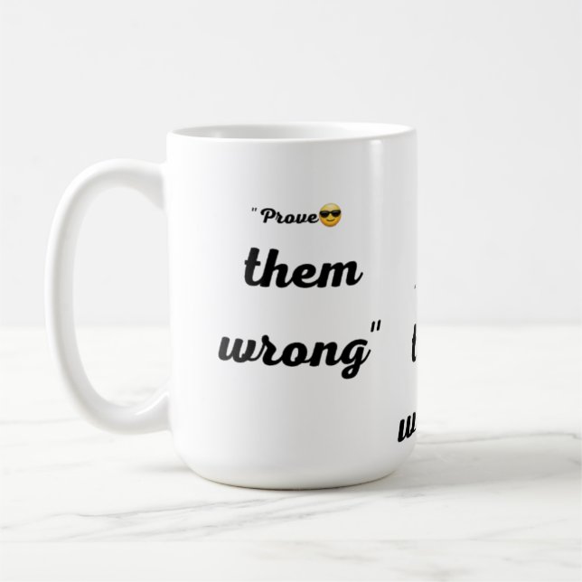De Café Taza motivacional (Izquierda)