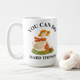 De Café Taza Motivacional Ganso Puedes Hacer Cosas Difícil