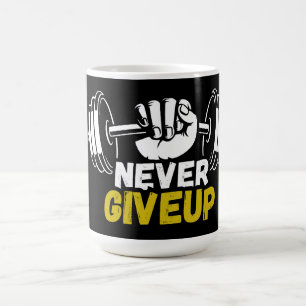 De Café Taza Motivacional Nunca Te Rindas