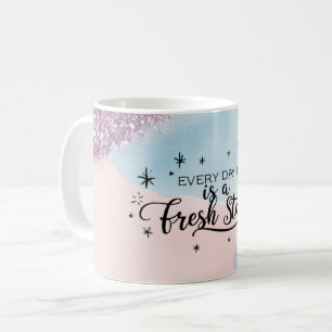 De Café Taza motivacional para el año nuevo
