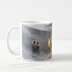 De Café Taza Mug Heroes Beso Sagrado Pared que se Derrumba
