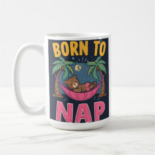 De Café Taza Nacido Para Dormir