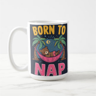De Café Taza Nacido Para Dormir
