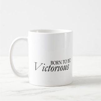 De Café Taza Nacido para ser Victorioso