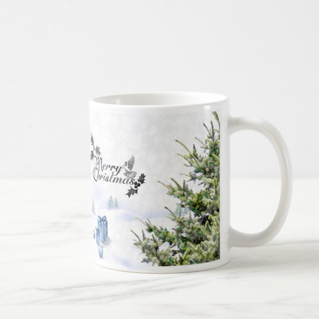 De Café Taza Navidad Blanca (Derecha)