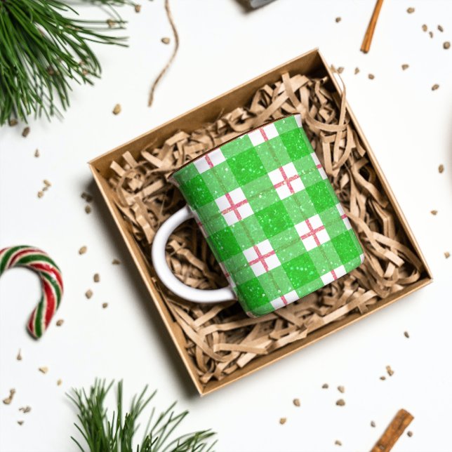 De Café Taza Navideña Cuadros Lindo (Subido por el creador)