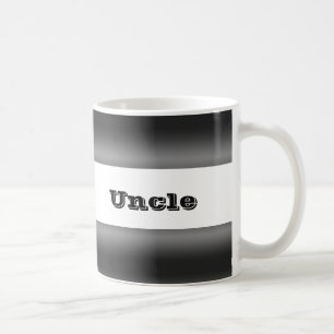 De Café Taza negra y gris para un tío