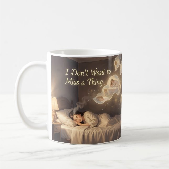 De Café Taza Never Miss a Tender Starlit Dream (Izquierda)