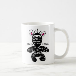 De Café Taza Ninja Cebra