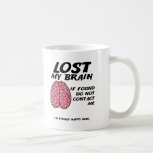 De Café Taza No Encuentres Divertido el Cerebro