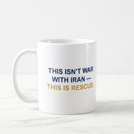 De Café Taza No Es Guerra Con Irán