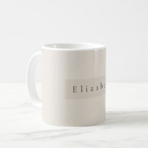 Taza Nombre Moderno 