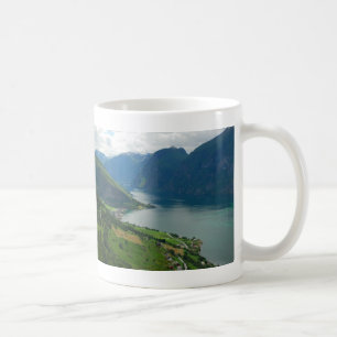 De Café Taza noruega del fiordo