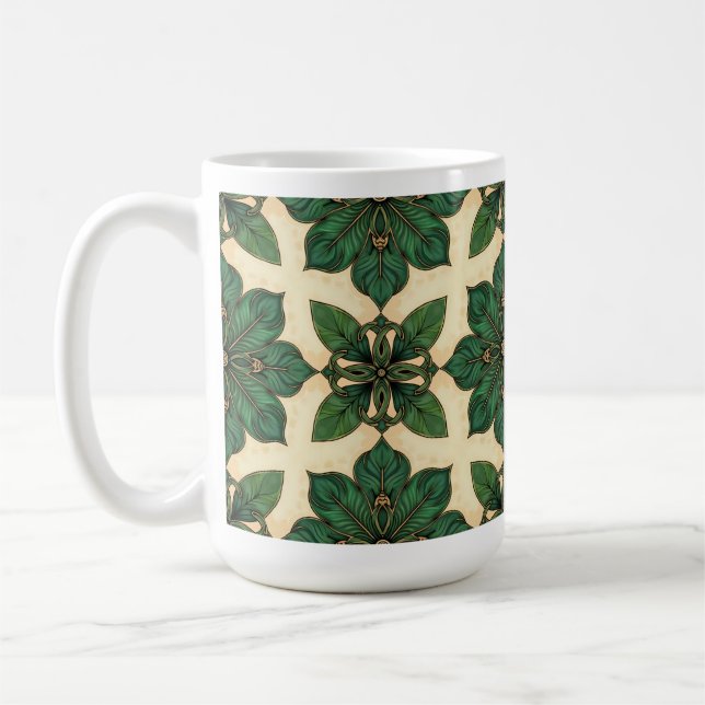 De Café Taza Nudo Celta Trébol (Izquierda)