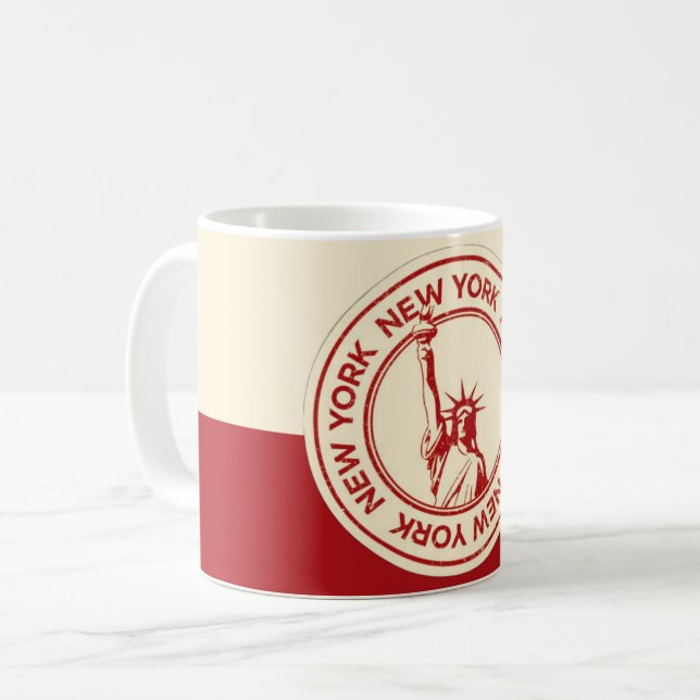 De Café Taza Nueva York Nueva York (Anverso izquierdo)