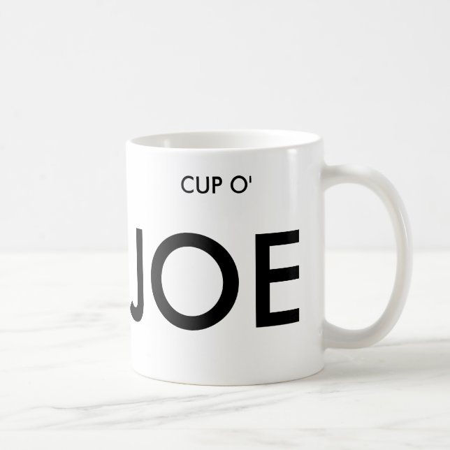 DE CAFÉ TAZA O', JOE (Derecha)