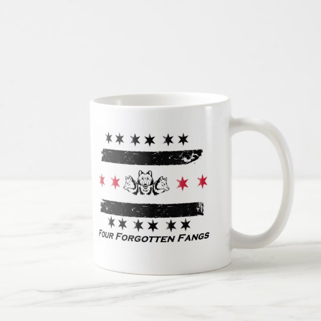 De Café Taza olvidada cuatro del ejército del colmillo (Derecha)