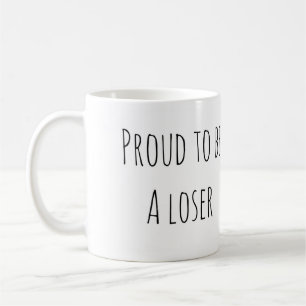 De Café Taza orgullosa del perdedor