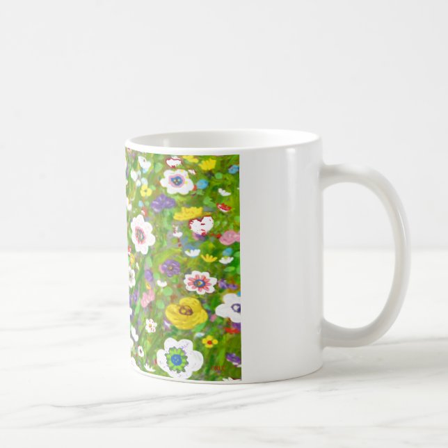 De Café Taza pacífica del jardín (Derecha)