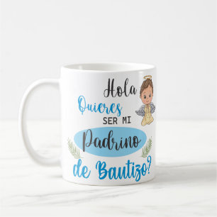DE CAFÉ TAZA PADRINO BAUTIZO