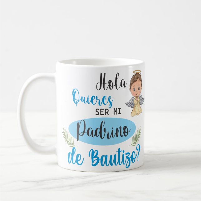 DE CAFÉ TAZA PADRINO BAUTIZO (Izquierda)