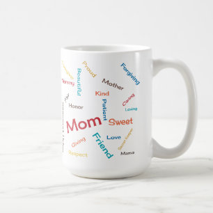 De Café Taza Palabras Para Mamá