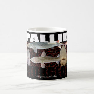 De Café Taza pálida del collage del esturión