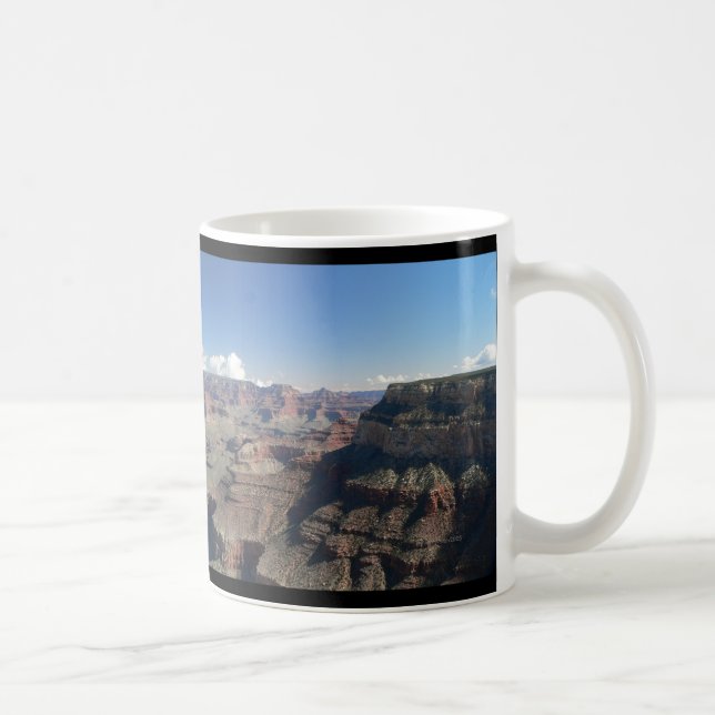 De Café Taza panorámica del Gran Cañón (Derecha)