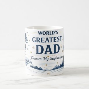 De Café Taza Papá Más Grande del Mundo – Día del Padre con