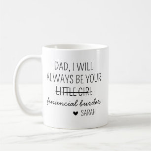 De Café Taza Papá Siempre Seré Tu Carga Financiera, Fu
