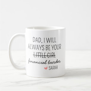 De Café Taza Papá Siempre Seré Tu Carga Financiera, Fu