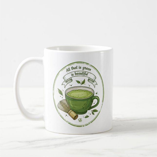 De Café Taza para Amantes del Matcha (Izquierda)