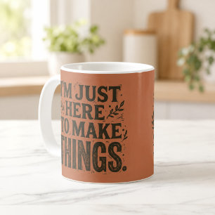 De Café Taza para creadores y artesanos, solo estoy aquí p