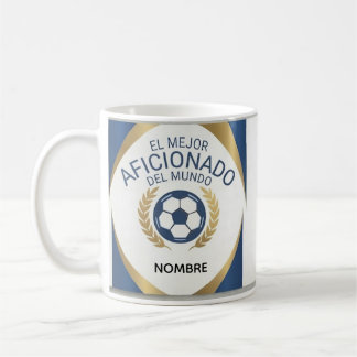 DE CAFÉ TAZA PARA EL MEJOR AFICINADO AL FÚTBOL