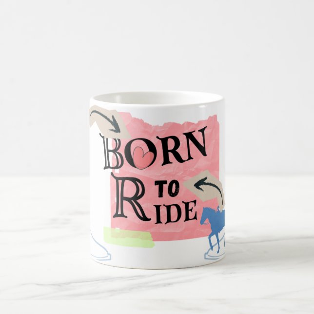 De Café Taza para ella nacida para montar (Centro)
