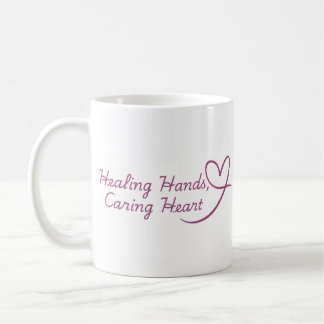 De Café Taza para enfermeras con manos sanadoras y corazón