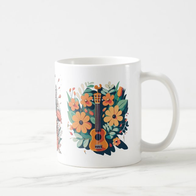 De Café Taza para entusiastas del ukulele (Derecha)