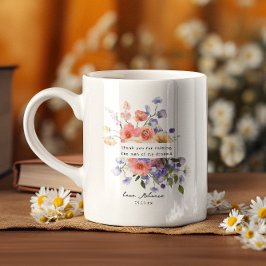 De Café Taza para la Madre del Novio | Gracias