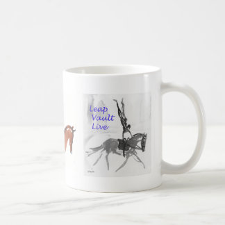 De Café Taza para los saltadores ecuestres