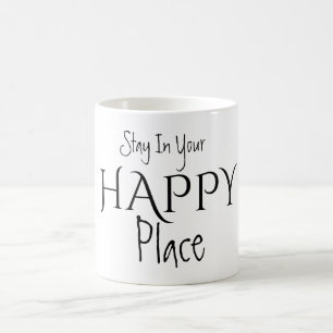 De Café Taza para Mantener tu Lugar FELIZ