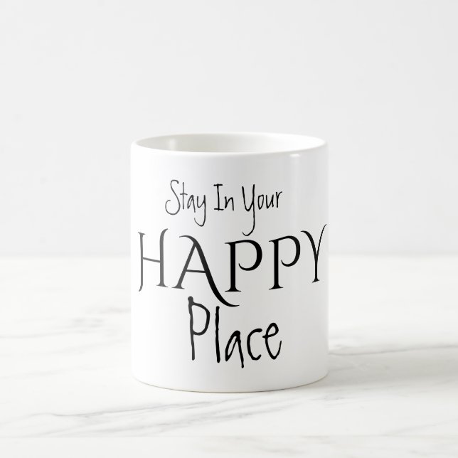 De Café Taza para Mantener tu Lugar FELIZ (Centro)