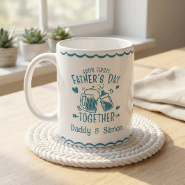 De Café Taza para nuestro primer día del padre juntos