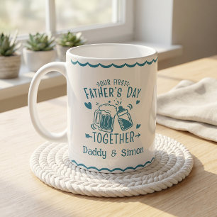 De Café Taza para nuestro primer día del padre juntos