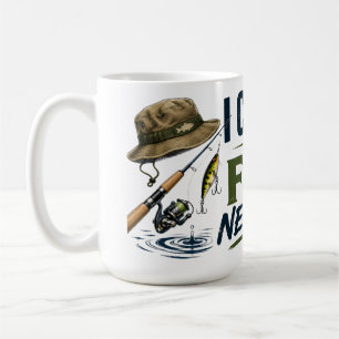 De Café Taza para papá pescador: No puedo, los peces me ne