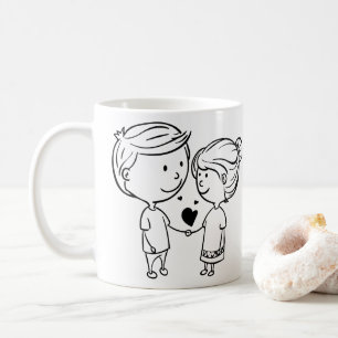De Café Taza para Pareja Tú y Yo