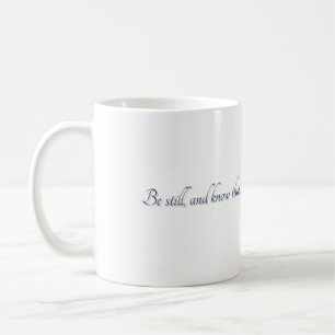 De Café Taza para regalo, Salmo 46:10, (Estilo 2)