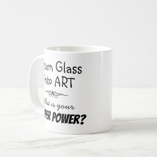 De Café Taza para Super Artista en Vidrio